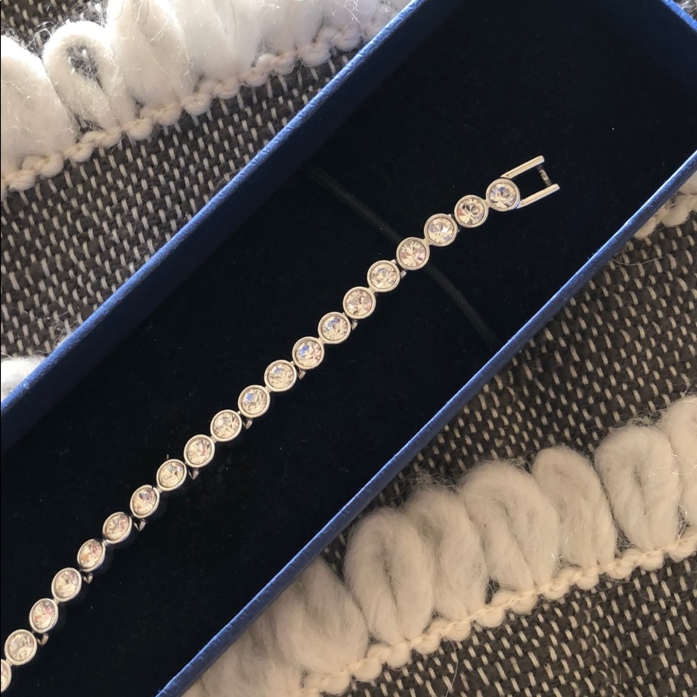 Swarovski Crystal Tennis Bracelet
